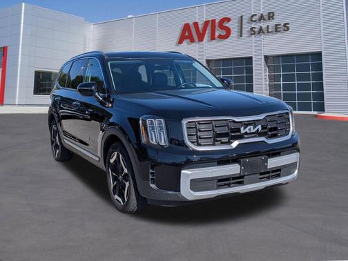 Ebony Black 2025 Kia Telluride S