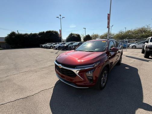Crimson Metallic 2025 Chevrolet Trax LT
