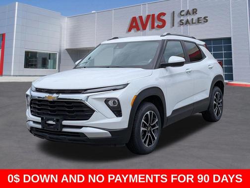 Summit White 2025 Chevrolet Trailblazer LT