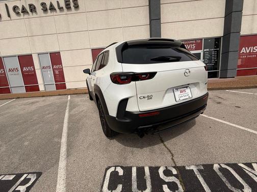 wind chill pearl 2025 Mazda CX-50 Hybrid Premium Package