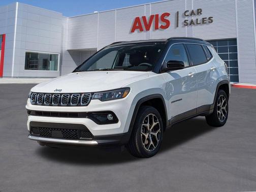 Bright White Clearcoat 2025 Jeep Compass Limited