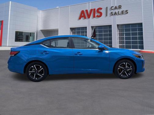 Electric Blue Metallic 2025 Nissan Sentra SV
