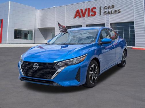 Electric Blue Metallic 2025 Nissan Sentra SV
