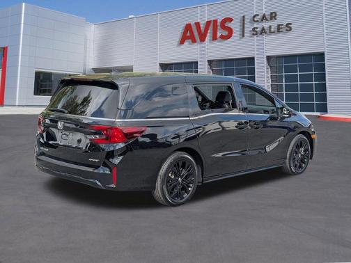 Crystal Black Pearl 2025 Honda Odyssey Sport-L