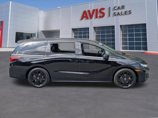 Crystal Black Pearl 2025 Honda Odyssey Sport-L