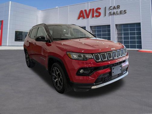 Red Hot Pearlcoat 2025 Jeep Compass Limited