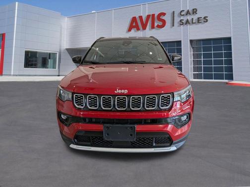Red Hot Pearlcoat 2025 Jeep Compass Limited