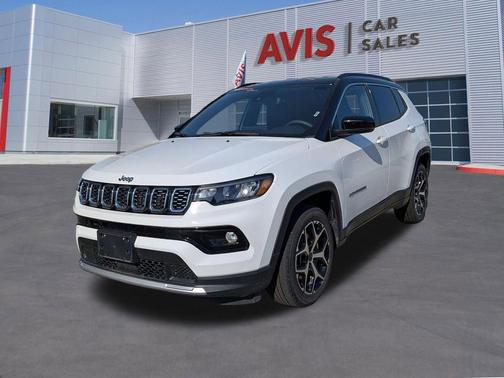 Bright White Clearcoat 2025 Jeep Compass Limited