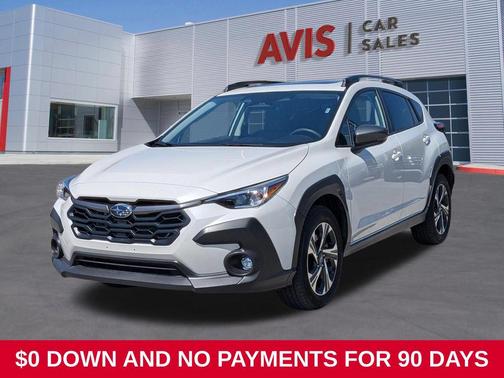 Crystal White Pearl 2025 Subaru Crosstrek Premium