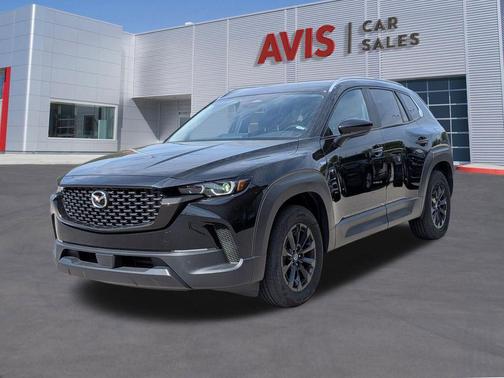 Jet Black 2025 Mazda CX-50 Hybrid Preferred Package