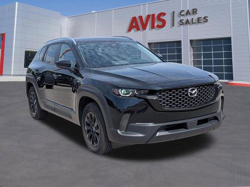 Jet Black 2025 Mazda CX-50 Hybrid Preferred Package
