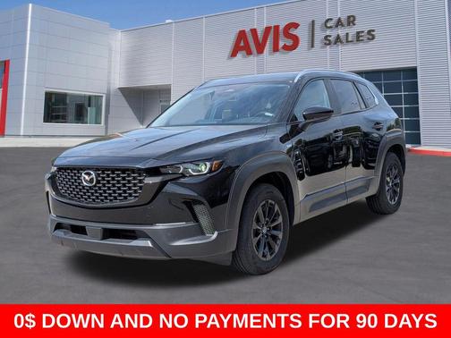 Jet Black 2025 Mazda CX-50 Hybrid Preferred Package