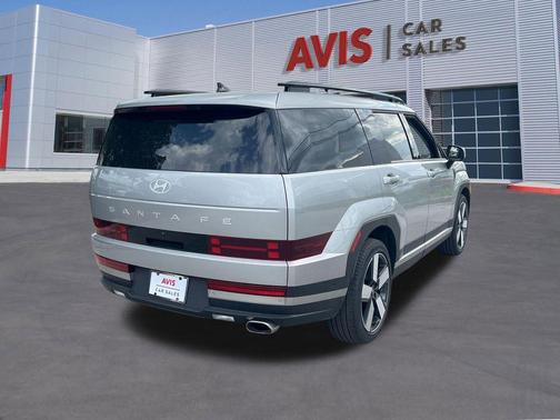 Shimmering Silver 2025 Hyundai SANTA FE Limited