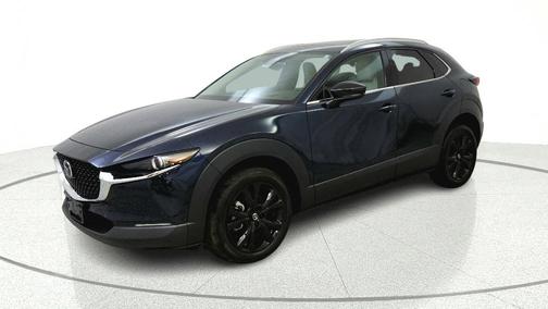 Deep Crystal Blue Mica 2023 Mazda CX-30 2.5 Turbo Premium Package