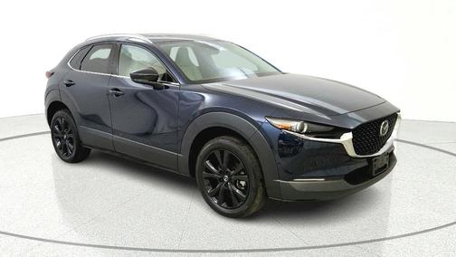 Deep Crystal Blue Mica 2023 Mazda CX-30 2.5 Turbo Premium Package
