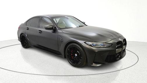 Black Sapphire Metallic 2023 BMW M3 Competition xDrive