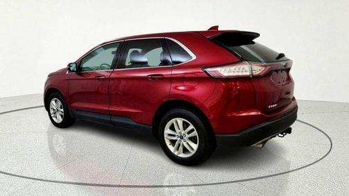 Red 2016 Ford Edge SEL