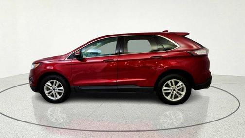 Red 2016 Ford Edge SEL