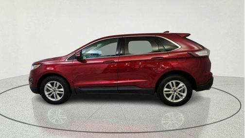 Red 2016 Ford Edge SEL