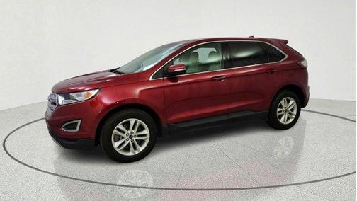 Red 2016 Ford Edge SEL