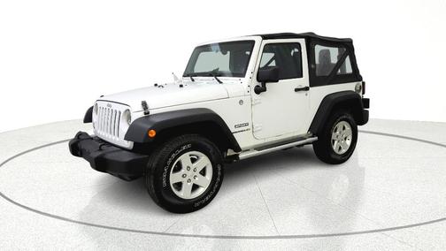 Bright White Clearcoat 2014 Jeep Wrangler Sport