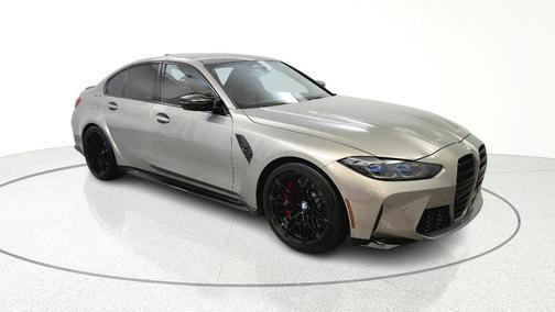 Gray Metallic 2021 BMW M3 Competition