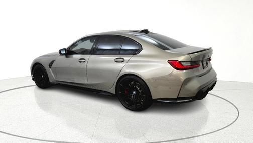Gray Metallic 2021 BMW M3 Competition