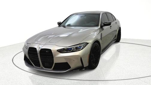 Gray Metallic 2021 BMW M3 Competition
