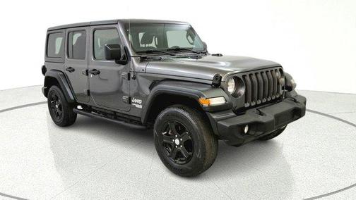 Granite Crystal Clearcoat Metallic 2021 Jeep Wrangler Unlimited Sport