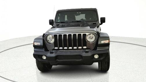 Granite Crystal Clearcoat Metallic 2021 Jeep Wrangler Unlimited Sport