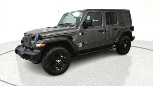 Granite Crystal Clearcoat Metallic 2021 Jeep Wrangler Unlimited Sport