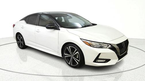 White 2023 Nissan Sentra SR