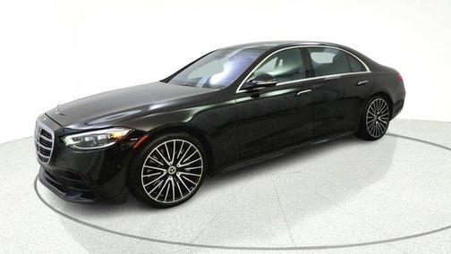 Black 2021 Mercedes-Benz S-Class S 580 4MATIC