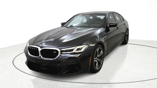 Black Sapphire Metallic 2022 BMW M5 Base
