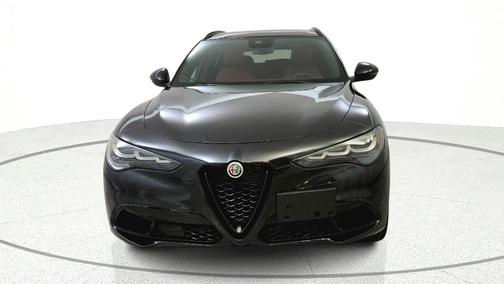 Vulcano Black Metallic 2024 Alfa Romeo Stelvio Veloce