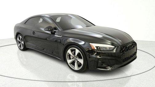 Mythos Black Metallic 2021 Audi A5 45 S line Premium Plus