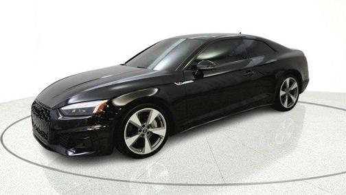 Mythos Black Metallic 2021 Audi A5 45 S line Premium Plus