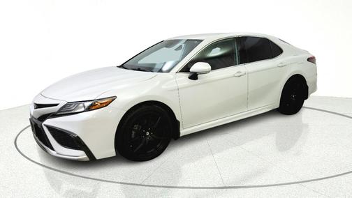 White 2021 Toyota Camry XSE