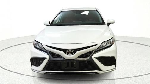 White 2021 Toyota Camry XSE