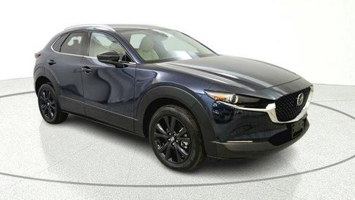 Deep Crystal Blue Mica 2023 Mazda CX-30 2.5 Turbo Premium Package
