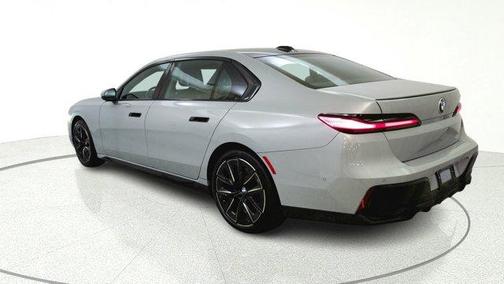 Gray 2023 BMW 740 i