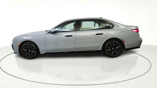 Gray 2023 BMW 740 i