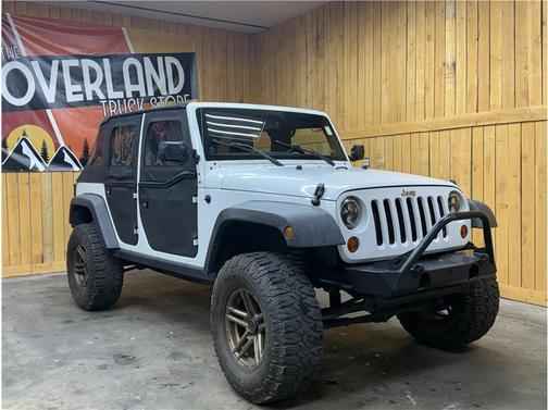 White 2012 Jeep Wrangler Unlimited Sport