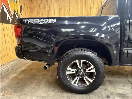 Black 2018 Toyota Tacoma TRD Sport