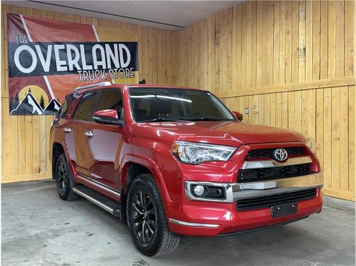 Red 2018 Toyota 4Runner Limited