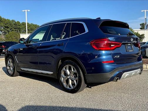Phytonic Blue Metallic 2021 BMW X3 sDrive30i