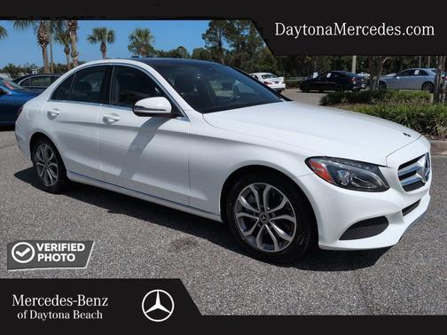 Polar White 2018 Mercedes-Benz C-Class