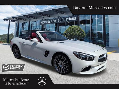 Diamond White 2020 Mercedes-Benz SL 450 Base