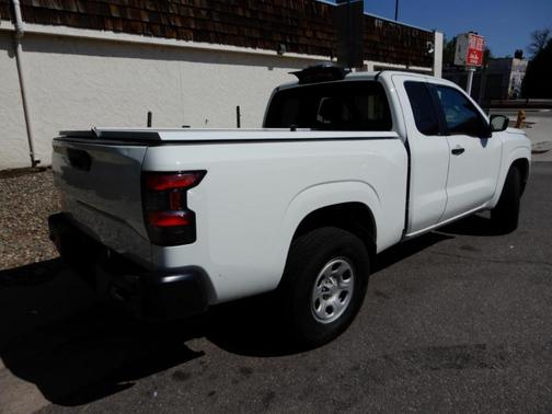 Glacier White 2024 Nissan Frontier S