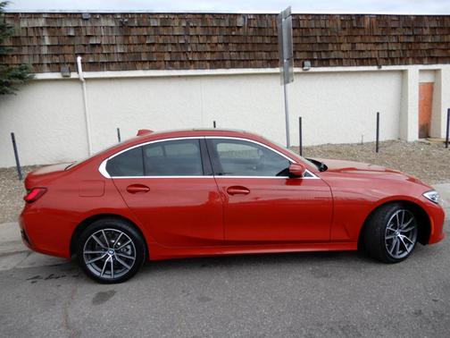 Red 2020 BMW 330 i xDrive